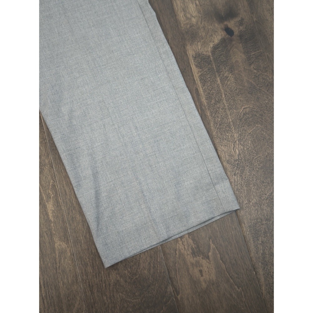 NWT Daniel Cremieux Signature Men Grey Flat Front Dress Pants Trouser Size 38X32 - Picture 4 of 8